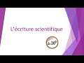 Lcriture scientifique