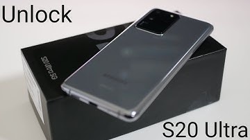 How To Unlock Samsung Galaxy S20 Ultra 5G