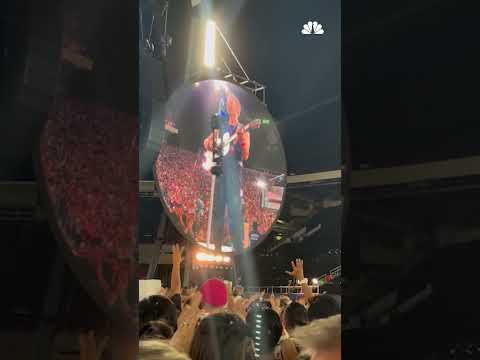 Coldplay Gives Kiss Cam Warning To Concertgoers