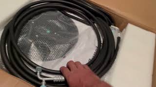 Sunster 12 volt mini split air conditioner unboxing