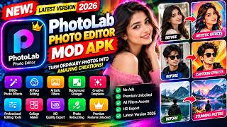 PhotoLab Photo Editor Mod APK 2026 🔥 | Photo Editing Premium Unlocked ADS Free | TechnicalATG Mods screenshot 4