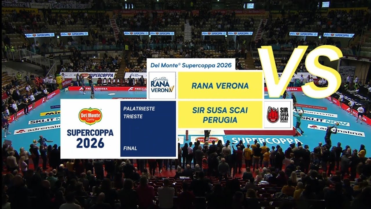 01/03 Perugia vs Verona Final Supercoppa Italia 2026