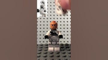 How to Make a Clone Commando in LEGO #shorts