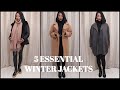 5 ESSENTIAL TIMELESS WINTER COATS/JACKETS 2021 &amp; HOW TO STYLE THEM