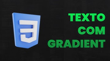 TEXTO COM GRADIENT | CSS