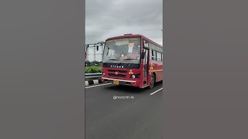 Msrtc New Eicher bs6 mg bus #msrtc #reelsindia #lalpari #status#Shorts