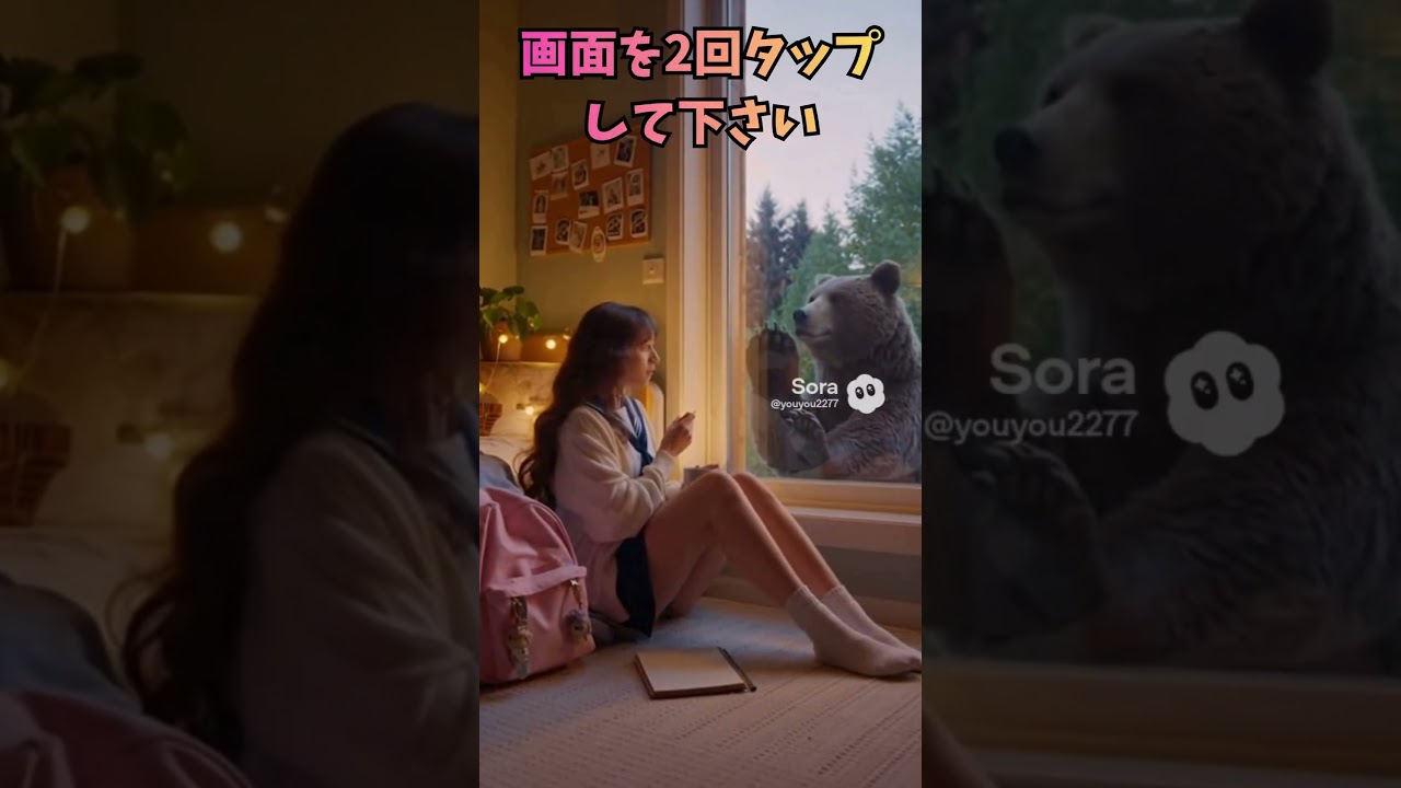 北の訪問者 #shorts