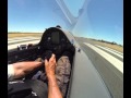 XN launch Temora cockpit view