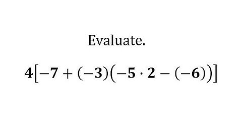 Order of Operations (Integers): a[-b+(-c)(-d*e-(-f))]