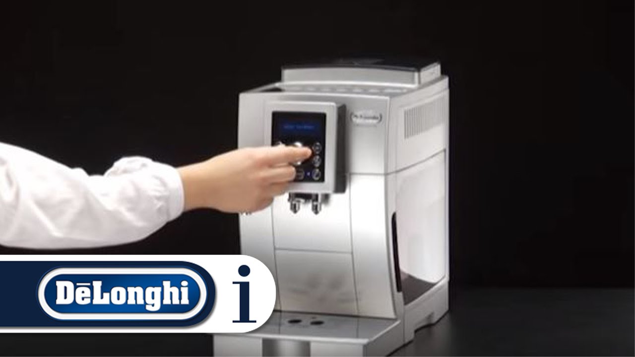 How to Change Settings of Your De'Longhi ECAM 23.460 S Coffee Machine -  YouTube