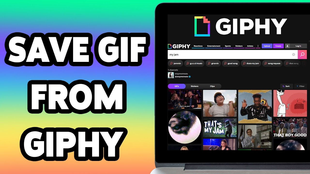 How To Save GIF From Giphy 2025 | Download Giphy GIFs To Your Device ...