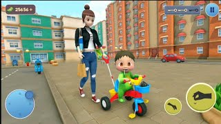 ANIME MOTHER SINGLE MOM SIM 3D  ANDRIOD GAMEPLAY screenshot 3