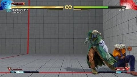 STREET FIGHTER 5 Arcade Edition Nash V Trigger 1 Combo