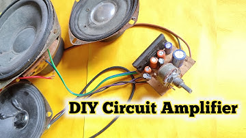 How to make Circuit amplifier Simple, Use IC LA4440