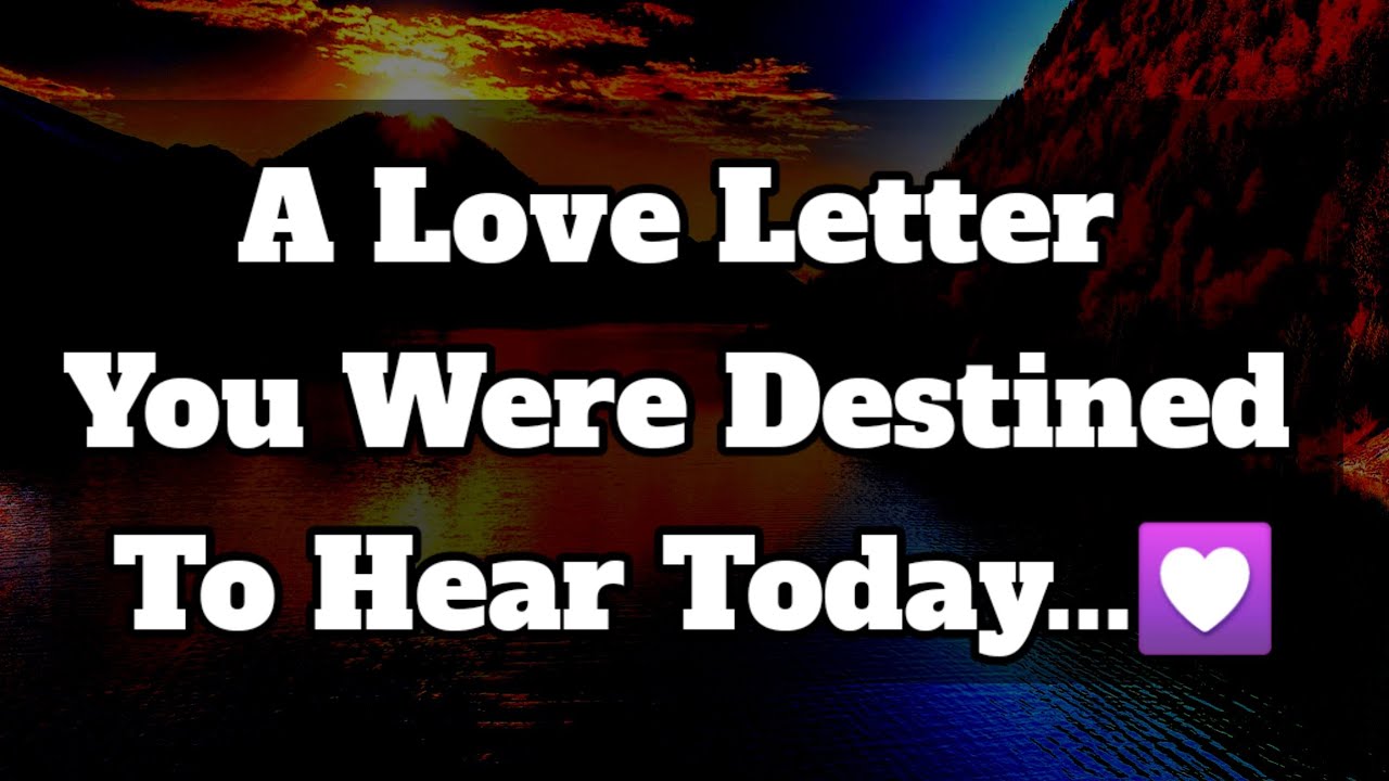 Dm to Df Love Letters 💌🫂 || A Love Letter You Were Destined To Hear ...