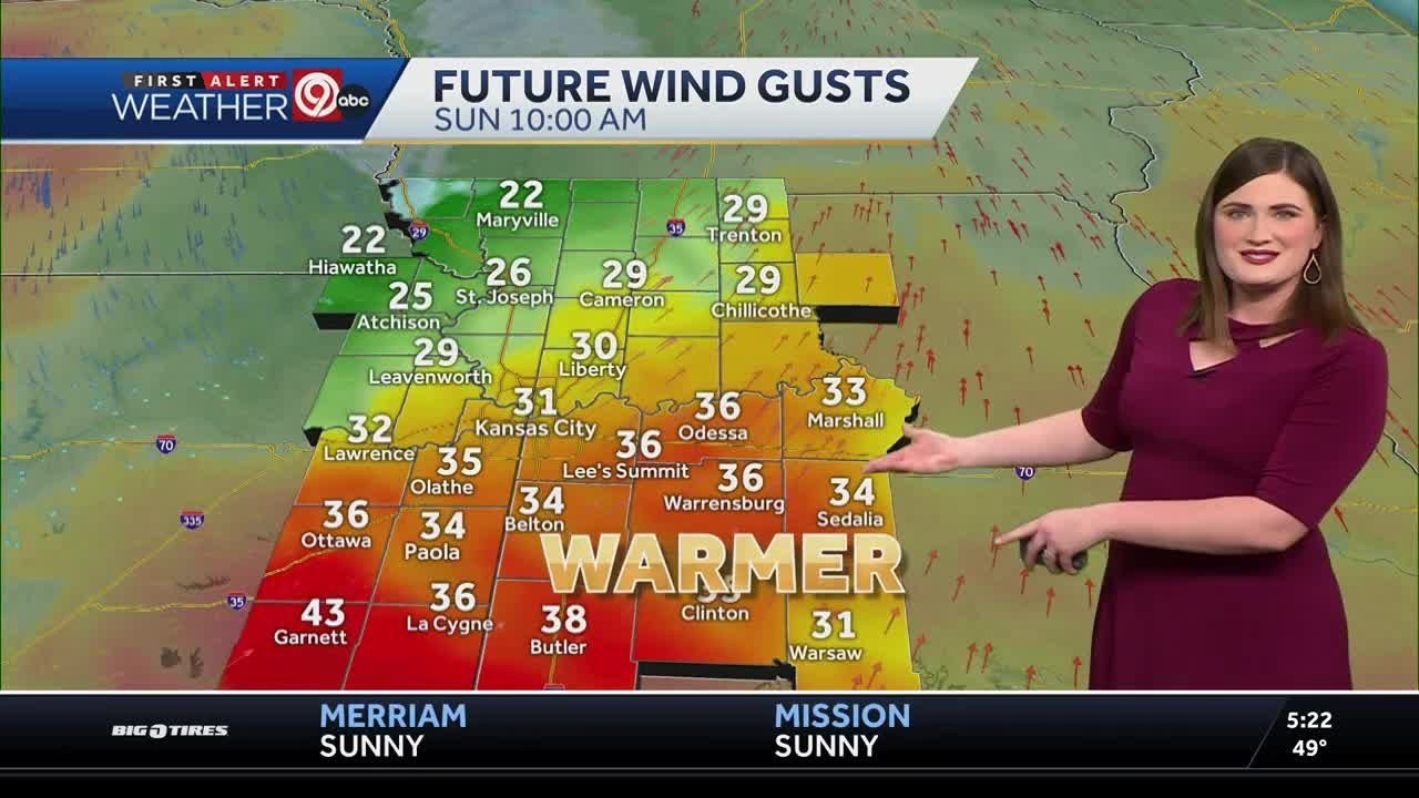 Windy & turning very warm this weekend - YouTube