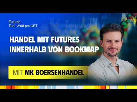 Handel mit Futures innerhalb von Bookmap Mit MK Boersenhandel