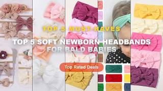 Best Top 5 Soft Newborn Headbands For Bald Babies on AliExpress | Review - 5Pcs Cute Bows Baby Headb screenshot 4