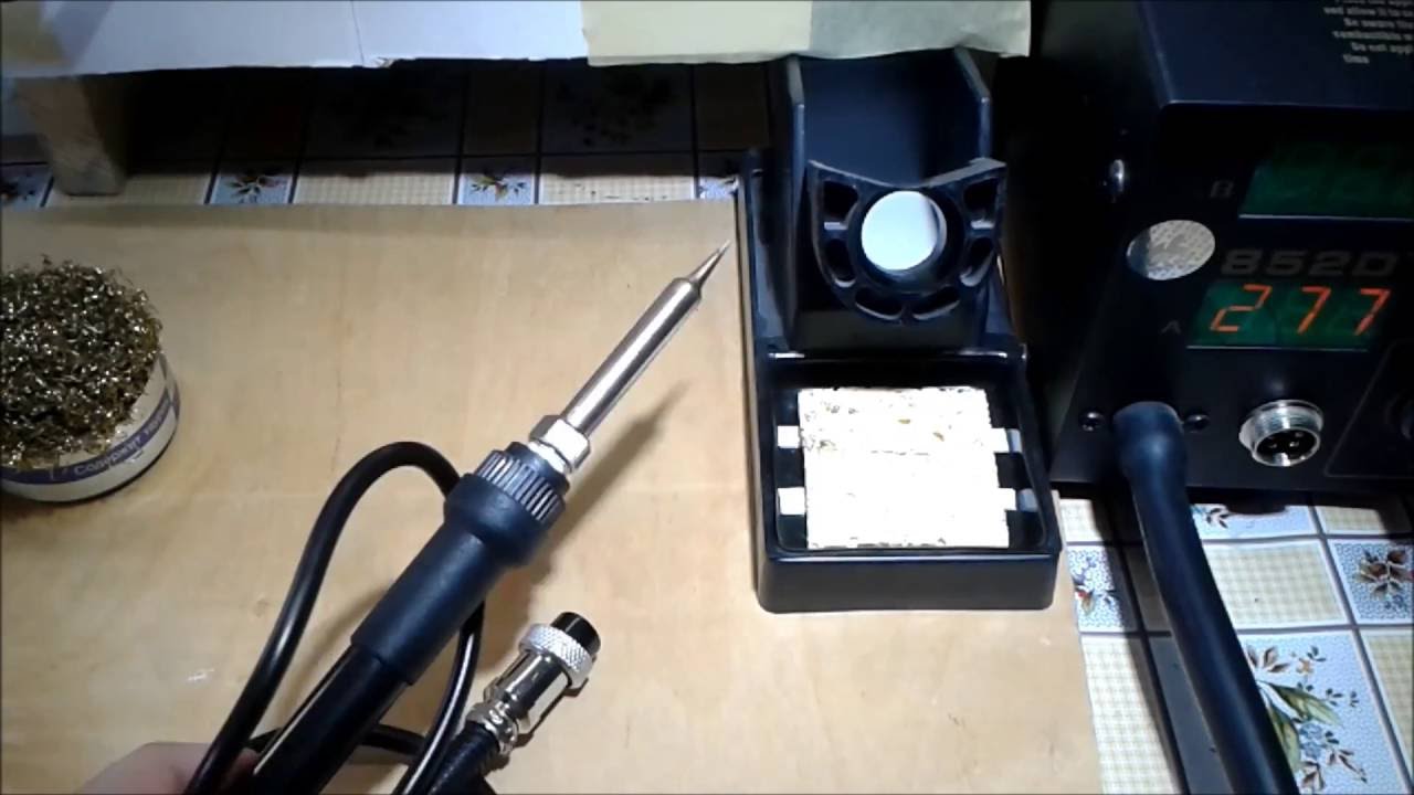 Another way to improve performance cheap soldering station YouTube
