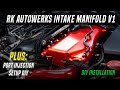 Rk autowerks gen 1 b58 billet intake manifold and port injection install  diy