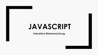 JavaScript einfach und kurz erklärt Profile