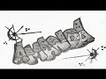 How to Draw 3D Name Art ✨ | Easy Step-by-Step Tutorial for Beginners 🎨🔥