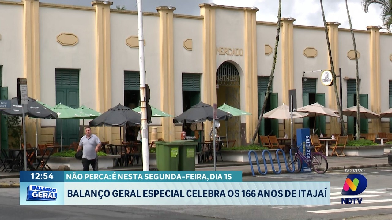 Programação dos 166 anos de Itajaí terá quatro dias de comemorações