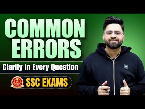 Common Errors In