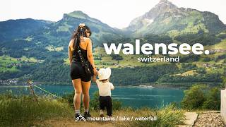 Hiking to Waterfall in Switzerland with Nara