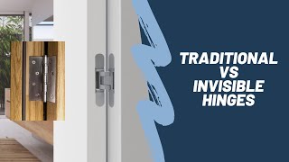 Traditional Hinges VS Invisible Hinges by Akshat Bansal 426 views 2 years ago 6 minutes, 44 seconds