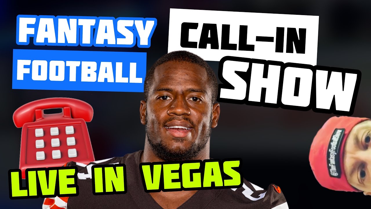 Fantasy Football Question & Answer Session (live from Vegas) YouTube