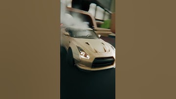 MY FIRST CGI VIDEO (GTR DRIFT) #blender #cgi #vfx #car #drifting #drift #nissan #gtr #editing #loop