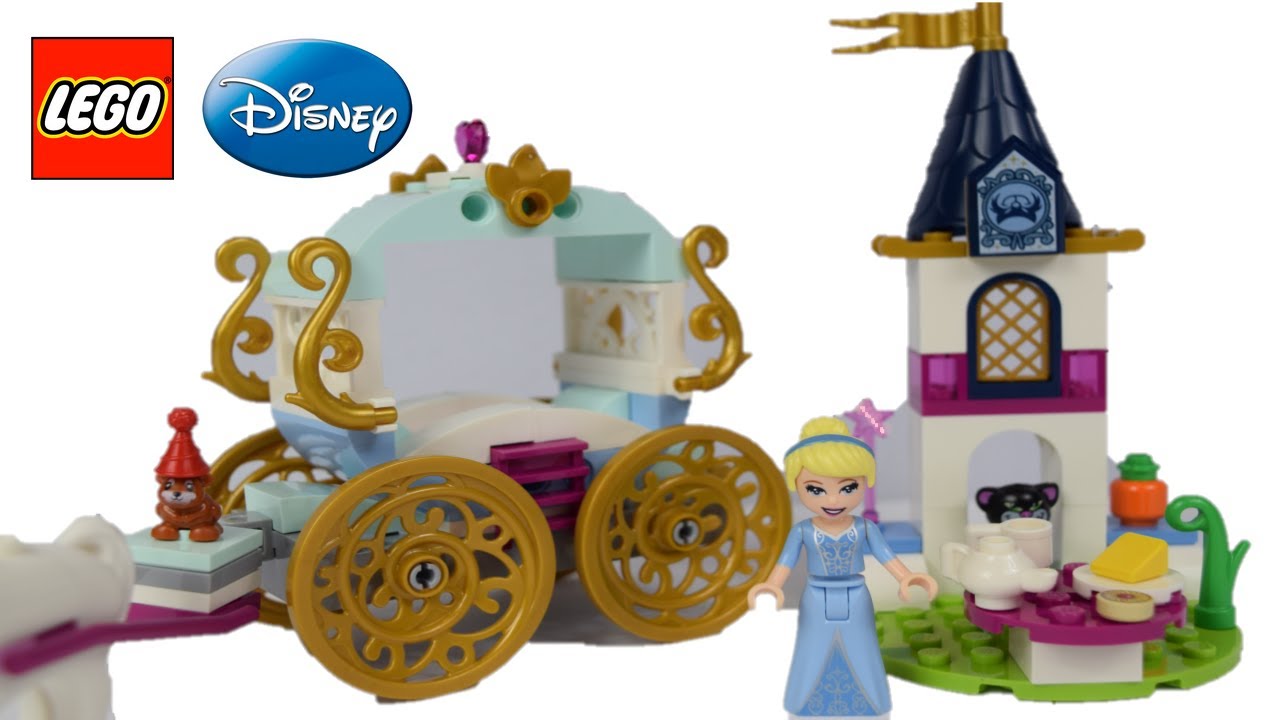 LEGO Disney Cinderella's Carriage Ride 41159 Speed Build Stop Motion Speed Build