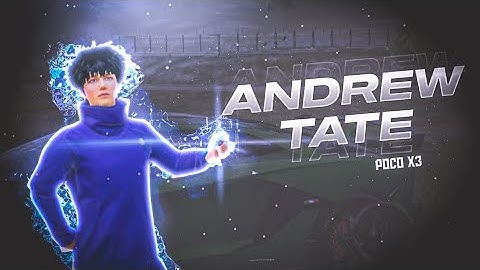 Andrew Tate ❤ 60 FPS Bgmi Montage | ANSHUxOP
