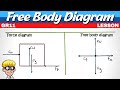 Grade 11 Newton Laws: Free body and force diagram