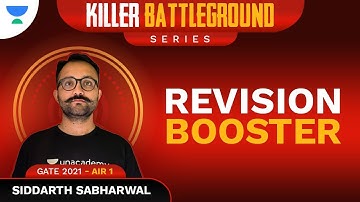 Complete New Series Launch by AIR -1 GATE 2021 | Killer Battleground | Siddharth Sabhrawal