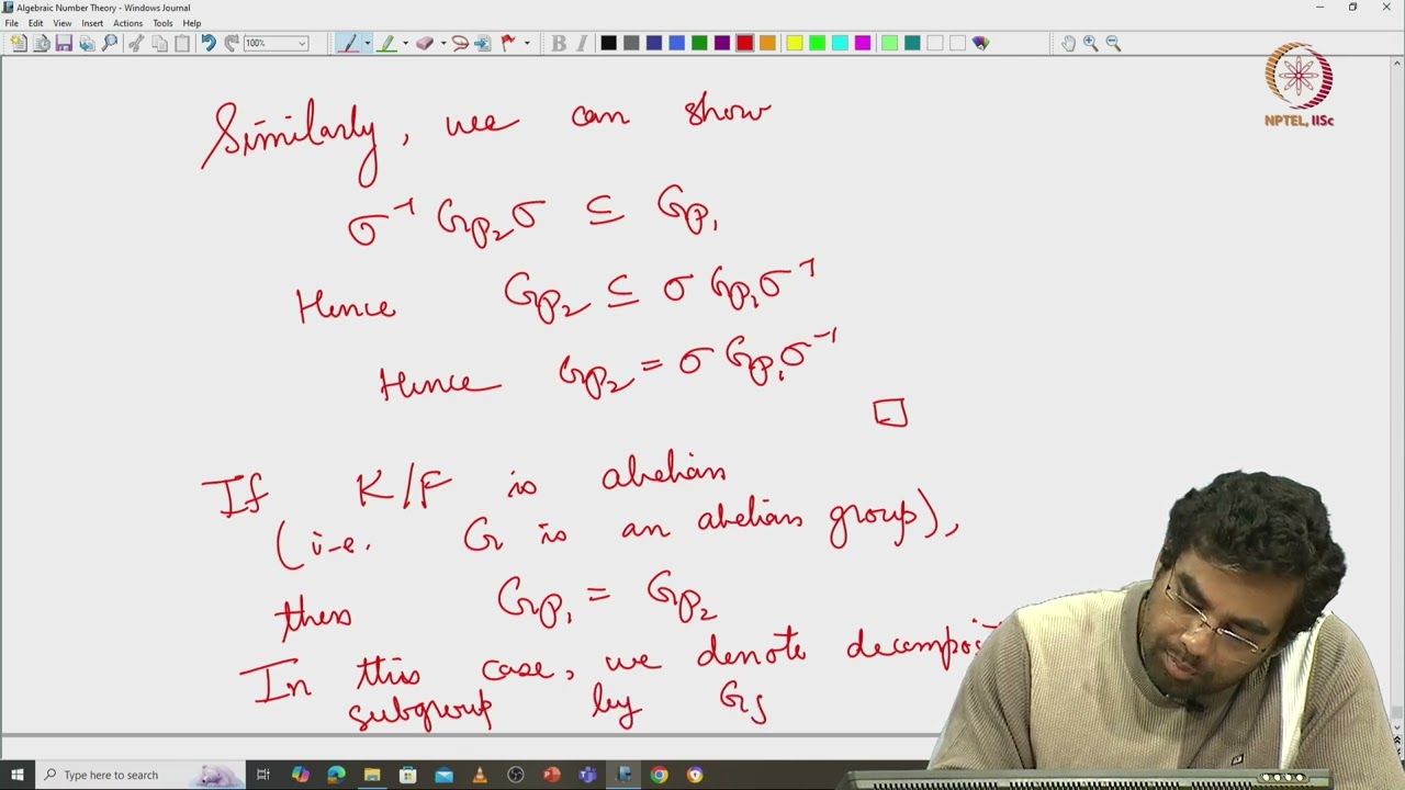 Lec 21 Decomposition Group