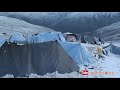 Himalayan life into the snow  nepal  lajimbudha 