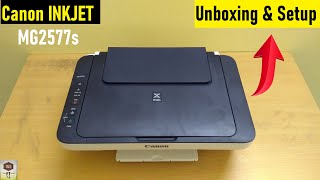 CANON PIXMA MG2577s All-in-One Inkjet Printer -Unboxing & Review | Best Home & Office Budget Printer