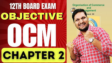 OCM Chap:- 2 Functions of Management | Objectives | 12th Board 2025 | by Amol Sir