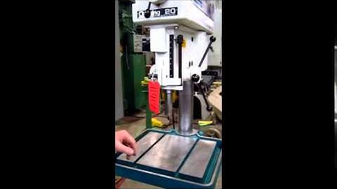 11917 Clausing Model 2277 20” Drill Press www.vanderzielmachinery.com