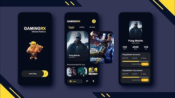 #5 The Ultimate Animated Gaming UI Design in Kodular | Pubg Frefire tournament app with aia | Part 4