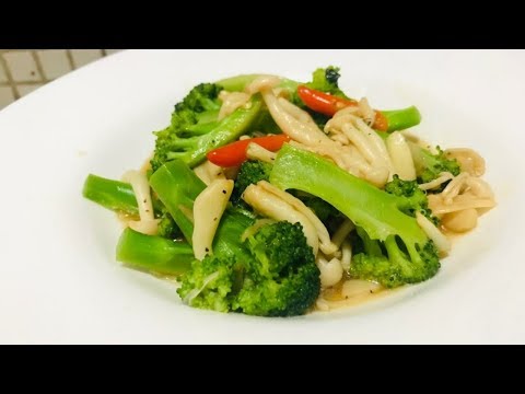 Masak Jamur Dan Brokoli