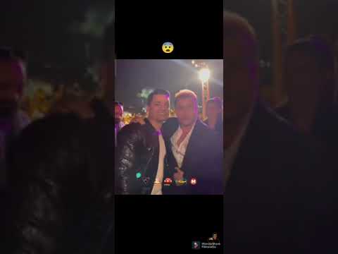 أنظر ماذا فعل الهضبه عمرو دياب مع حسن شاكوش