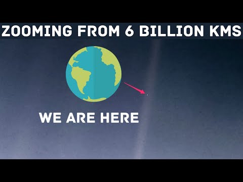 Voyager 1 Pale Blue Dot | Furthest Photograph of Earth | Carl Segan | Mankind's Greatest Photo