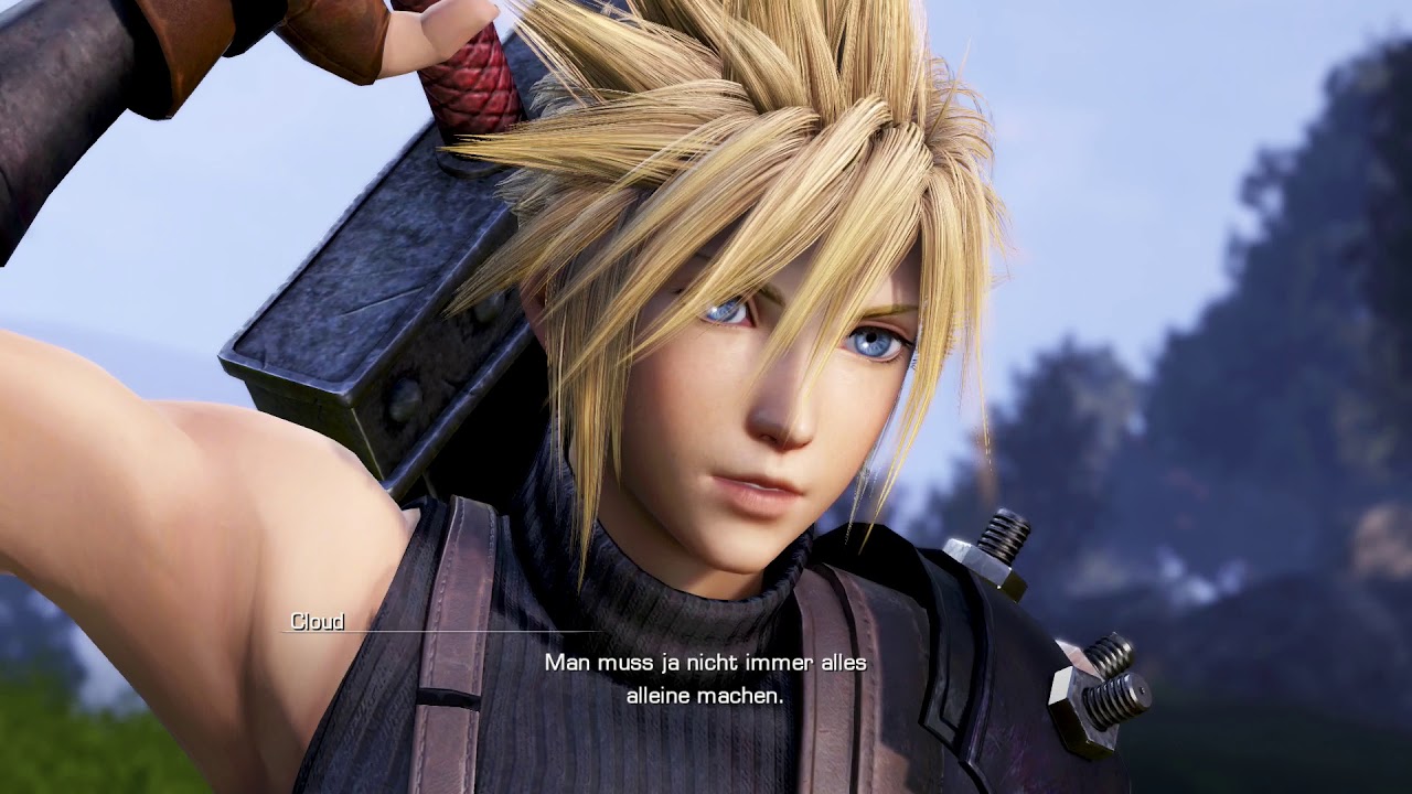 Dissidia Final Fantasy NT Cloud Strife Gameplay - YouTube