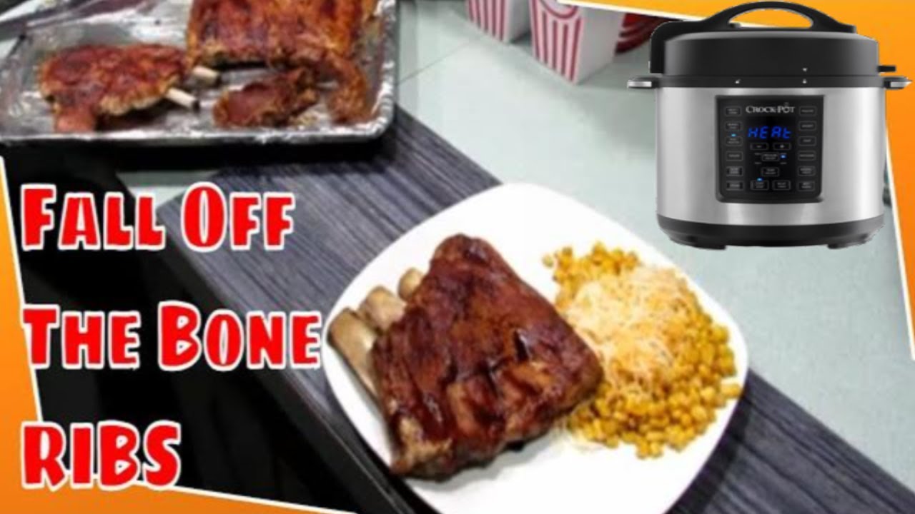 Crock-Pot Express® Fall off Bone BBQ Ribs (whole process) - YouTube