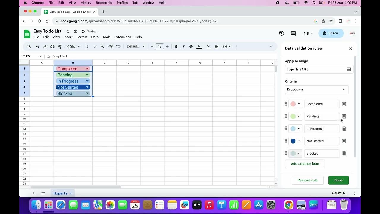 Mastering the art of creating dropdowns in google sheets 