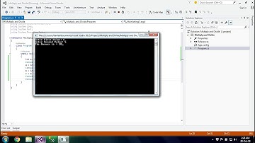 Multiply and Divide two or more than two Integers in C-Sharp (EP-02)