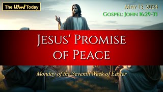 Today's Catholic Mass Gospel and Reflection for May 13, 2024 - John 16:29-33 by The Word Today TV 1,992 views 2 days ago 6 minutes, 44 seconds